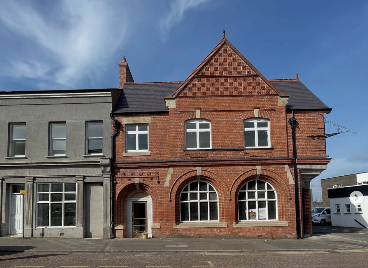 The restored Chronicle Press building